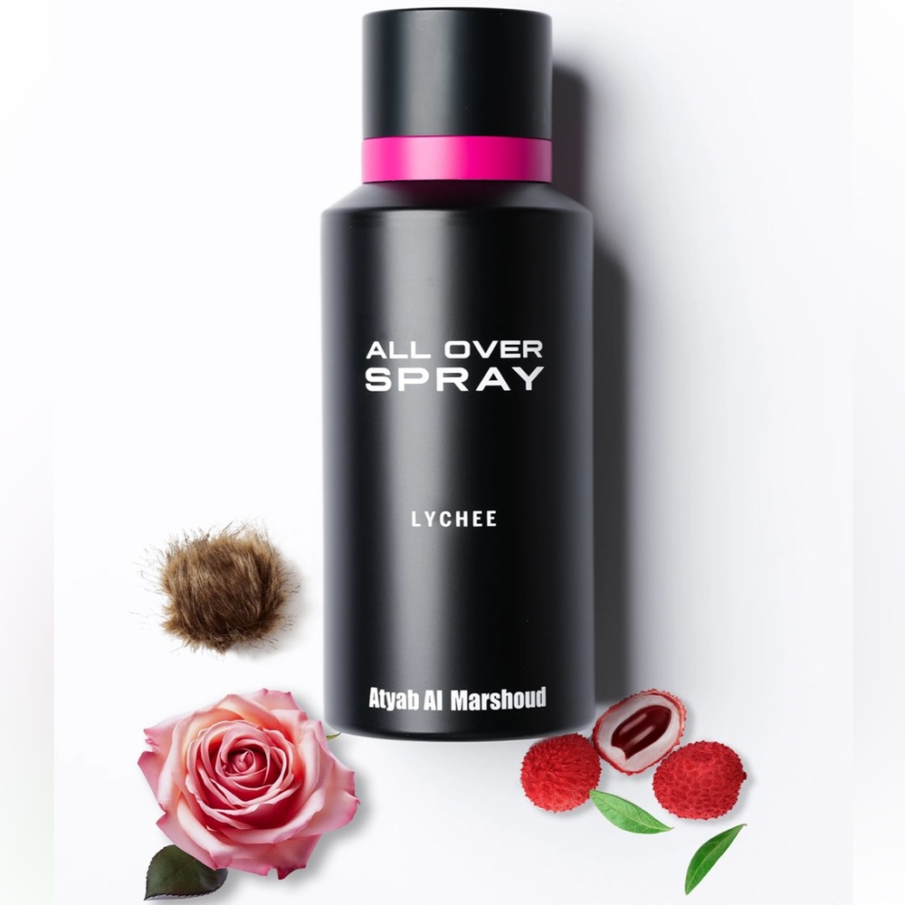 Atyab Al Marshoud All Over Spray Lychee